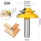 Lock Miter Router Bit – Woodworking Milling Cutter Tool for Creating Tight Corner Joints in Cabinets, Furniture