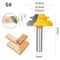 Lock Miter Router Bit – Woodworking Milling Cutter Tool for Creating Tight Corner Joints in Cabinets, Furniture