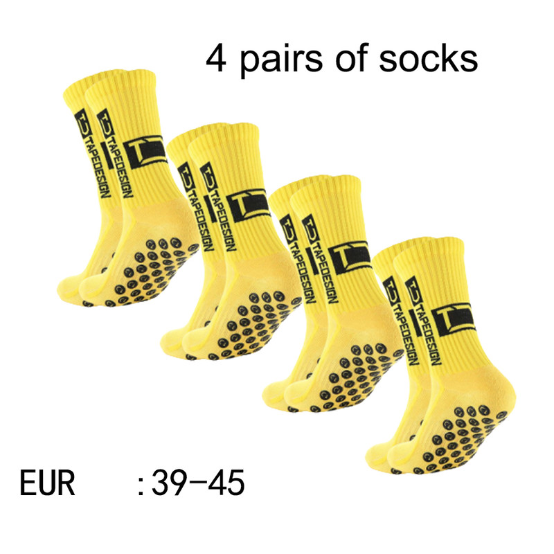 Non Slip TC Mid Tube Football Socks, Breathable Sports Training Socks for Soccer, Running, and Athletic Use