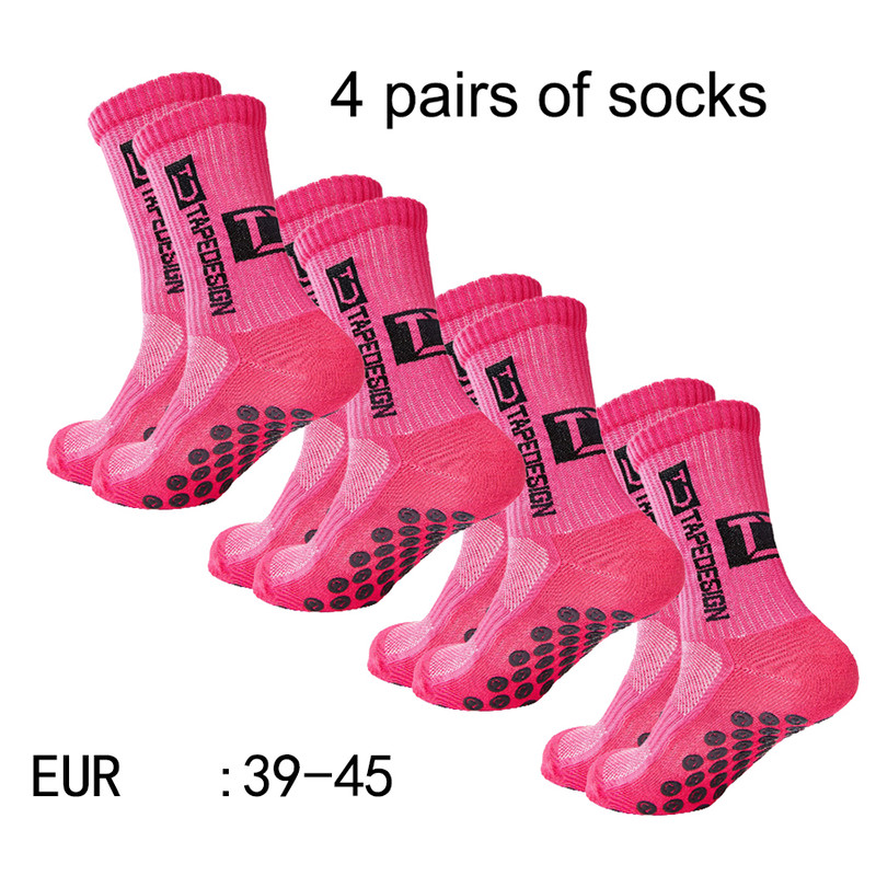 Non Slip TC Mid Tube Football Socks, Breathable Sports Training Socks for Soccer, Running, and Athletic Use