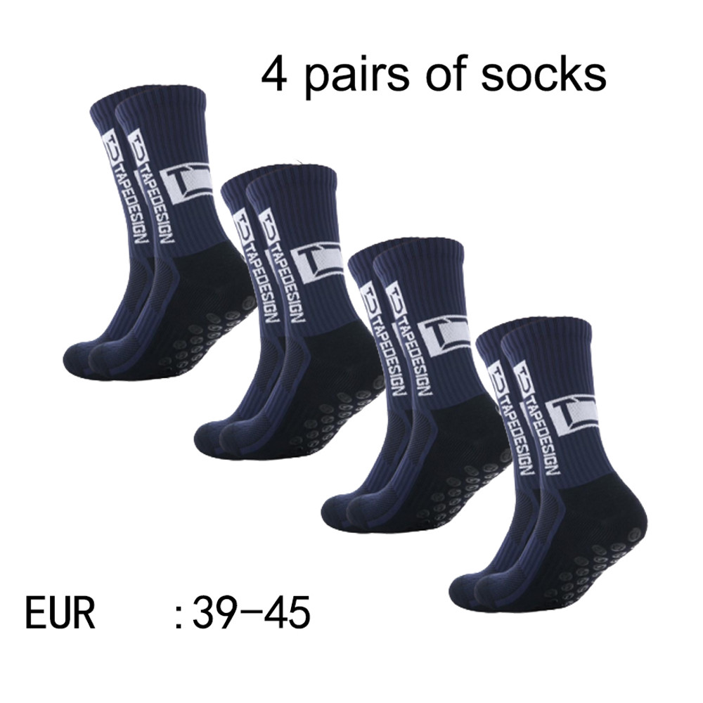 Non Slip TC Mid Tube Football Socks, Breathable Sports Training Socks for Soccer, Running, and Athletic Use