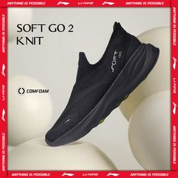men soft go 2 mesh daily sports sneakers, comfy cushion slip on walking & jogging shoes
