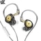HiFi Wired Headphones Dynamic In-Ear Monitor, Bass Stereo Headset for Game & Music, Noise Cancelling Earplugs
