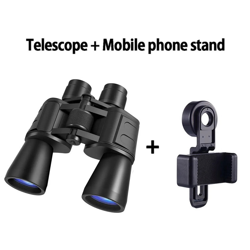 20x50 Military Binoculars For Hunting HighMagnification BAK4 Prism Long Range Telescope 7