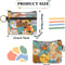 Cartoon Small Coin Purse Cute Animals Wallet Zipper Pouch, Lightweight Terylene Key Card Money Holder for Students Women