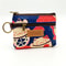 Cartoon Small Coin Purse Cute Animals Wallet Zipper Pouch, Lightweight Terylene Key Card Money Holder for Students Women