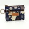 Cartoon Small Coin Purse Cute Animals Wallet Zipper Pouch, Lightweight Terylene Key Card Money Holder for Students Women