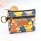 Cartoon Small Coin Purse Cute Animals Wallet Zipper Pouch, Lightweight Terylene Key Card Money Holder for Students Women