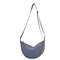 Nylon Crossbody Shoulder Bag for Women, Casual Half Moon Hobos Purse, Tote Chest Bag, Lightweight Travel Shopper Handba