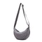 Nylon Crossbody Shoulder Bag for Women, Casual Half Moon Hobos Purse, Tote Chest Bag, Lightweight Travel Shopper Handba