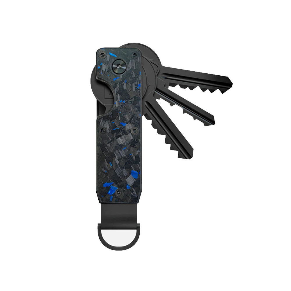 Minimalist Key Organizer Compact Holder, Durable Metal Key Chain Case | Pocket Key Holder for Keychain