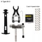 Bike Chain Wear Checker Tool Kit, Speed Repair Set with Chain Link Plier & Magic Buckle Breaker