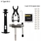 Bike Chain Wear Checker Tool Kit, Speed Repair Set with Chain Link Plier & Magic Buckle Breaker
