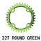 MTB Chainring, Round Narrow Wide Chainwheel, Single Crankset Plate for Mountain Bicycle Upgrade