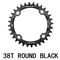 MTB Chainring, Round Narrow Wide Chainwheel, Single Crankset Plate for Mountain Bicycle Upgrade