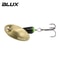 Metal Rotating Blade Spinner, Copper Brass Hard Spoon Lure for Trout & Freshwater Creek Fishing