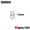 Fishing Swivel Clips Stainless Steel Pin Connector, Rolling Swivels Set for Lures, Sea Fishing Gear & Tackle Accessories