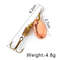 FISH KING Rotating Spinner Spoon Lures Metal Fishing Lure With Treble Hooks For Pike  Freshwater Pr 43