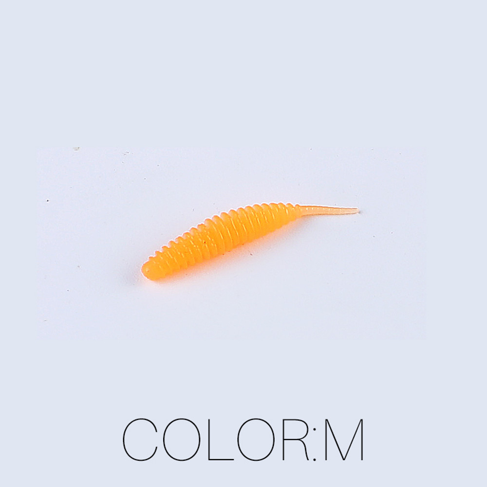 Supercontinent Soft Worm Bait Tanta Fishing Lures Artificial for Carp Bass Trout Fishing Pesca Soft Plastic Grub Kit