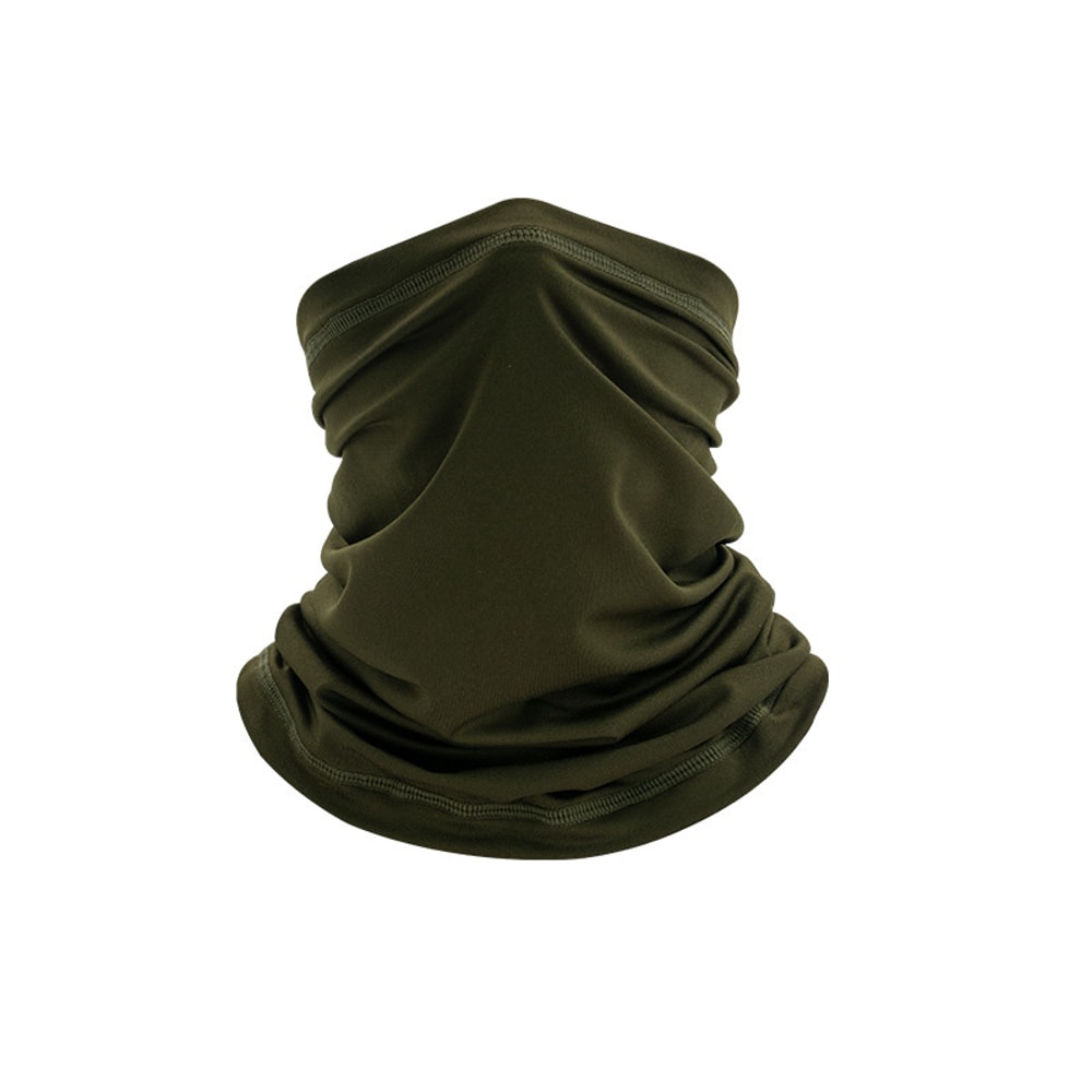 Tactical Outdoor Sport Bandana Tube Scarf Military Face Cover Neck Gaiter Half Mask Headband For F 21