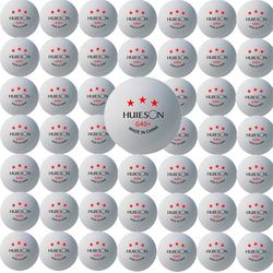 new huieson 3 star abs table tennis balls, ittf-grade ping pong balls for school, club & tournament use