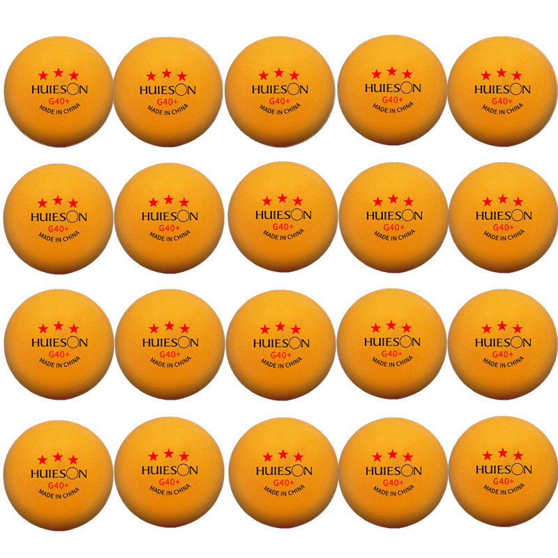 New Huieson 3 Star ABS Table Tennis Balls ITTFGrade Ping Pong Balls For School Club  Tournament Use 1