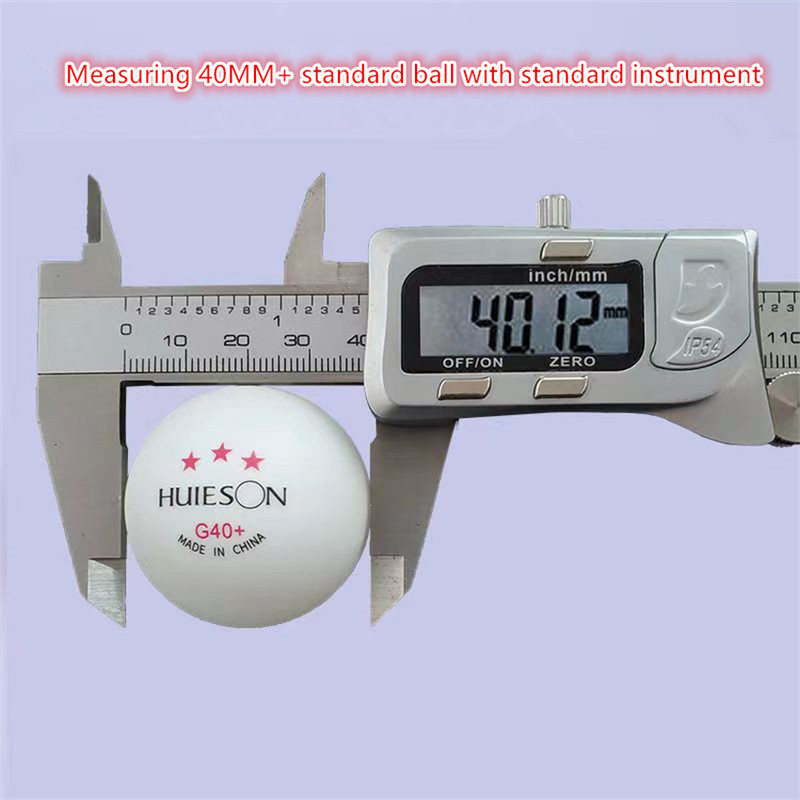 New Huieson 3 Star ABS Table Tennis Balls ITTFGrade Ping Pong Balls For School Club  Tournament Use 4