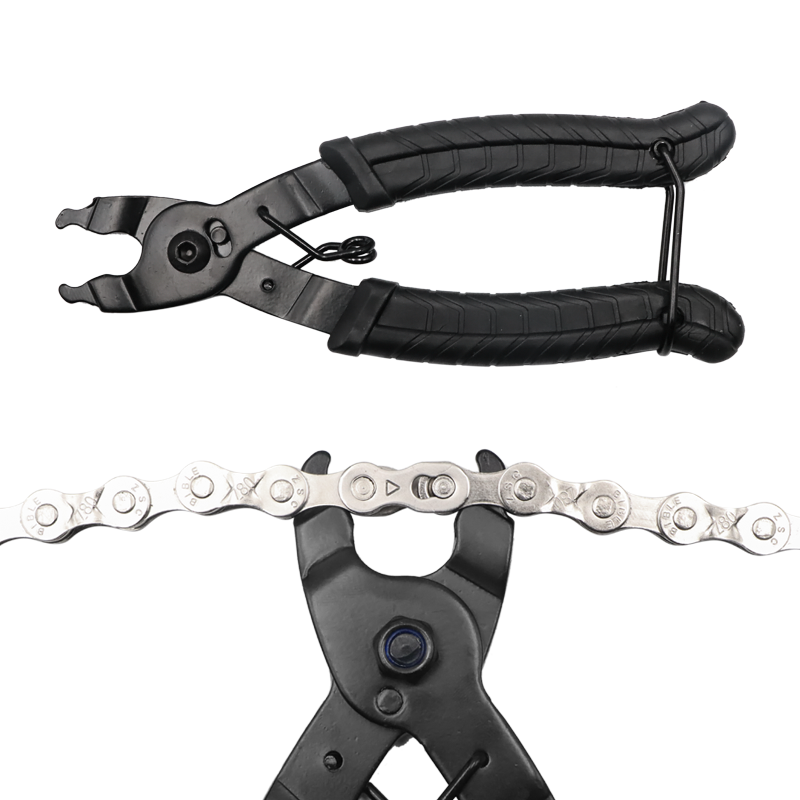 Mountain Bike Magic Button Link Remover Clamp, Bicycle Chain Link Buckle Pliers & Repair Tool