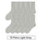 Men's Cotton Socks, Soft, Breathable Black and White Business Crew Socks for Office, Formal, Daily Wear, New Style