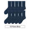 Men's Cotton Socks, Soft, Breathable Black and White Business Crew Socks for Office, Formal, Daily Wear, New Style