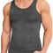 Compression Tank Top Men Slimming Body Shaper Vest Abs Abdomen Tummy Control Workout Shirt Sleevele 9