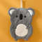Soft Coral Velvet Towel, Hanging Type Quick-Drying, Absorbent Cartoon Hand Towel for Bathroom & Kitchen