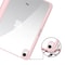 Trifold Clear Back Case with Pen Holder for iPad, Hard Acrylic Protective Stand Cover for Apple iPad