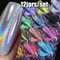 12Jars/set Holographic Glitter Nail Fine Powder – 0.05mm Super Shiny Unicorn Rainbow Laser Powder for DIY Mirror Manicur