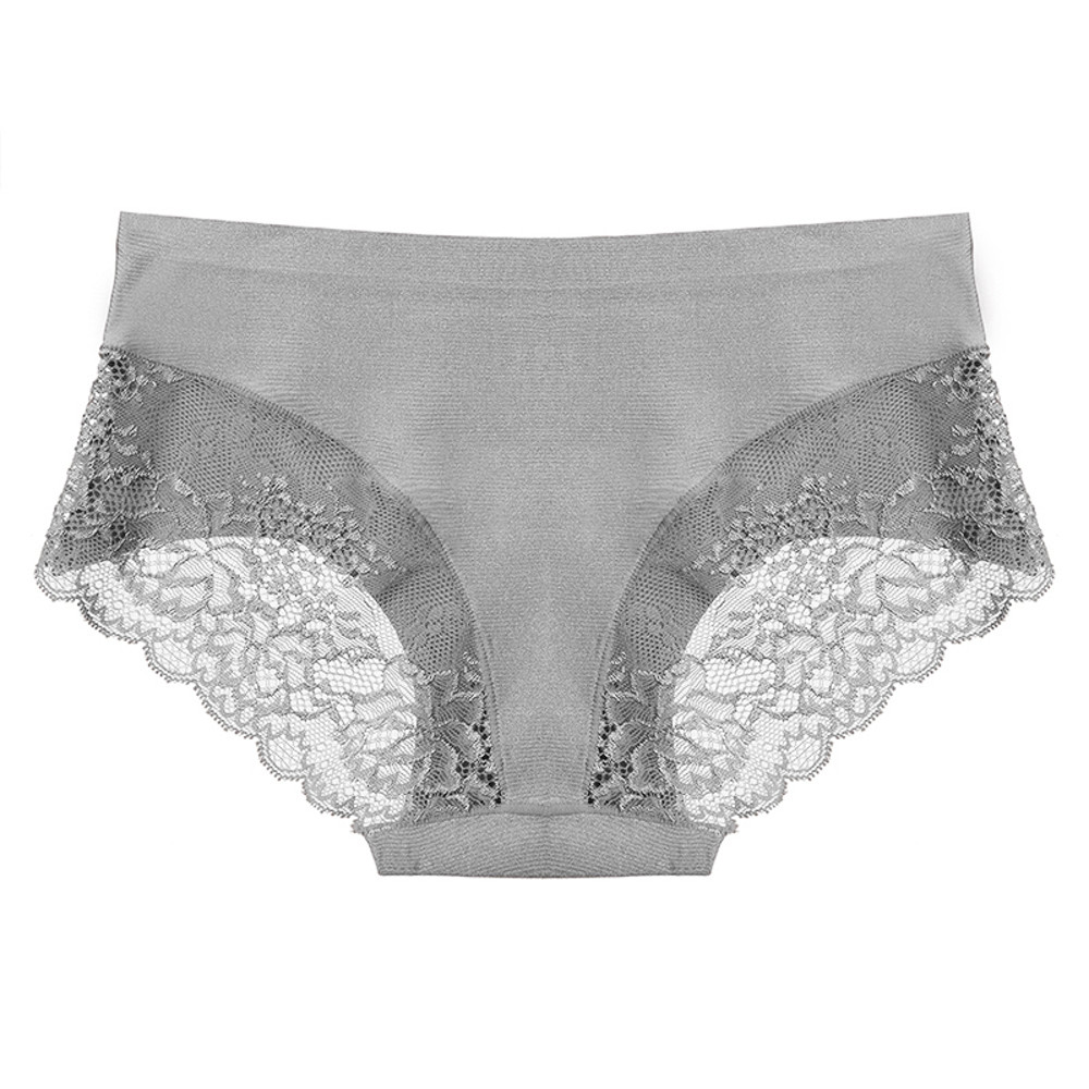 TrowBridge 3PCS/Set Women's Panties – Exquisite Lace Underwear, Sexy Lingerie in Big Size, Soft Silk Satin Briefs