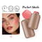 Lakerain 3-in-1 Blush Stick – Lasting Brightens Cheek & Lip Gloss, Moisturizing Face Rouge for a Natural Glow (6 Colors)