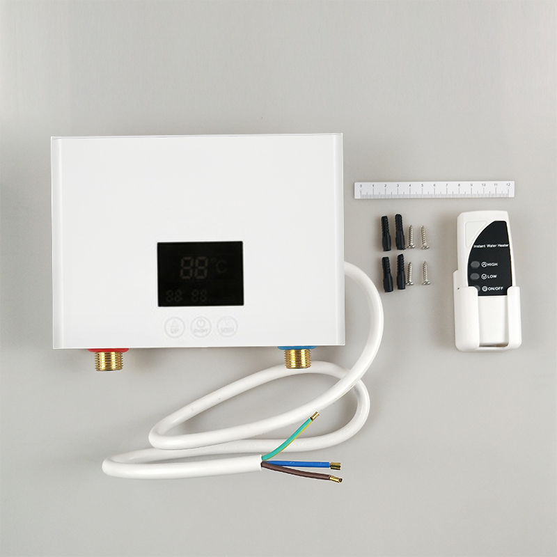 110V220V Instant Water Heater 3000W5500W  WallMounted Electric Heater For Bathroom Shower  Kitchen  3
