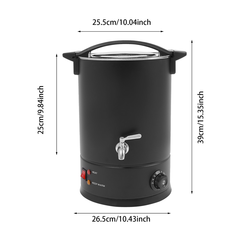 Professional Wax Melting Furnace, Large Capacity Wax Warmer for Candle Making, Wax Repair & Beauty Salons