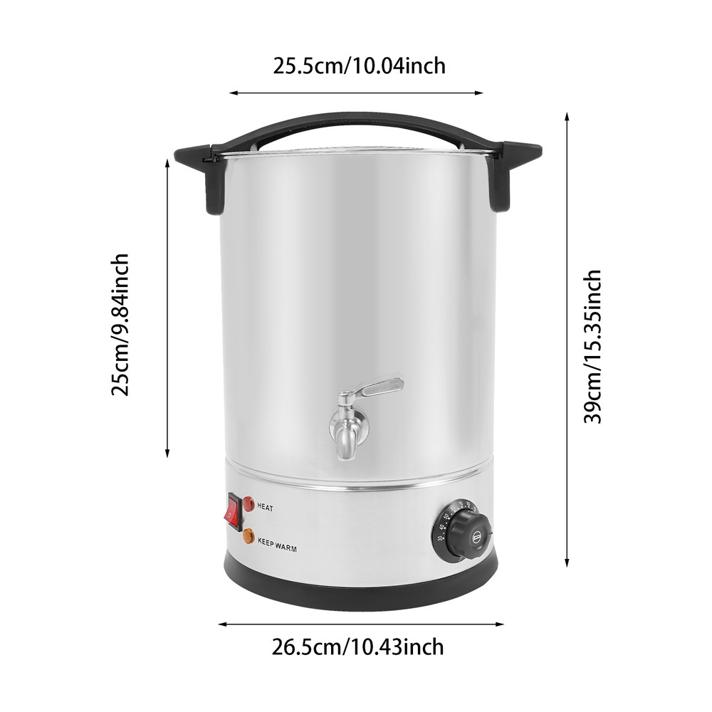 Professional Wax Melting Furnace, Large Capacity Wax Warmer for Candle Making, Wax Repair & Beauty Salons