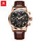 Luxury Brand Men Quartz Watch, Waterproof Chronograph Moonphase Watch for Men, New Fashion Multifunction Timepiece
