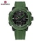 Men Waterproof Sport Watch, Quartz Digital Dual Time Wristwatch, Military Stopwatch Reloj Hombre