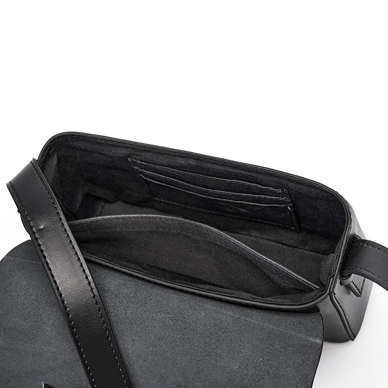 Fashionable Soft Leather Woven Crossbody Bag, Tofu Cowhide Shoulder Bag, Small Square Niche Design Purse