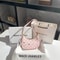 Summer Women Shoulder Bag, Trendy Pink Underarm Purse, Cute Lawson Commuter Handbag with Comfortable Top Handle