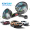 Car Cooling Fan USB Dual Head Fan, Powerful Electric Seat Back Cooler, 360 Degree Rotation for Auto Sedan