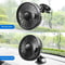 Powerful 3 Speed RXJE USB Fan, Rechargeable Portable Clip on Fan, Vehicle Cooling Fan for Car Truck SUV Tent RV