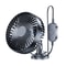 Powerful 3 Speed RXJE USB Fan, Rechargeable Portable Clip on Fan, Vehicle Cooling Fan for Car Truck SUV Tent RV
