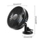 Powerful 3 Speed RXJE USB Fan, Rechargeable Portable Clip on Fan, Vehicle Cooling Fan for Car Truck SUV Tent RV