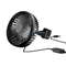 Powerful 3 Speed RXJE USB Fan, Rechargeable Portable Clip on Fan, Vehicle Cooling Fan for Car Truck SUV Tent RV