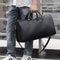 Leather Large Capacity Handbags for Men, Business Travel Bags, Weekend Tote Bag Luggage Organizer