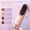 2in1 Straightener Brush Professional Electric Hair Stuff 200 Million Ions Styling Comb Flat Iron To 3
